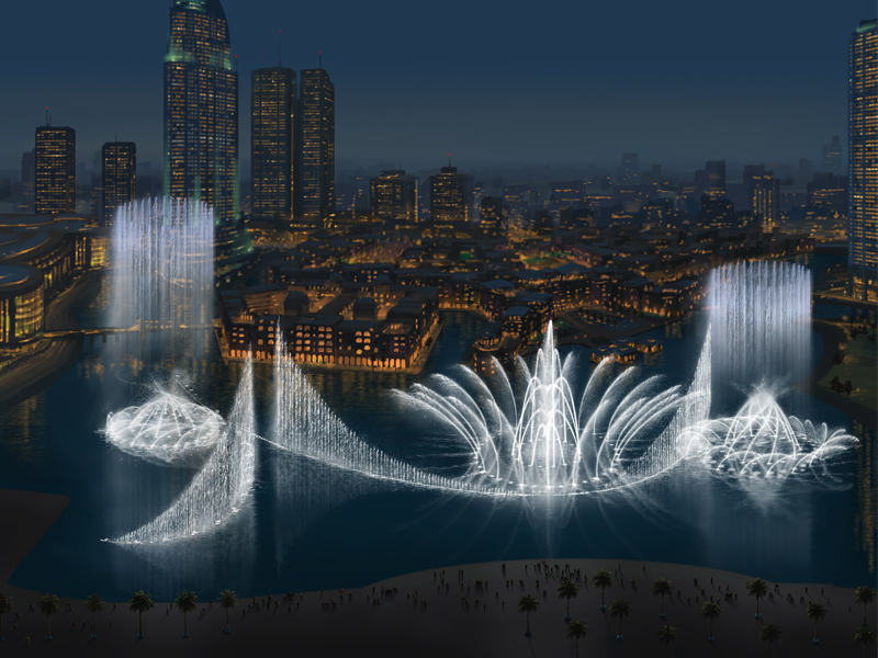 Dubai Fountains Dubai Tour with TripDezire
